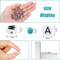 7200pcs Seed Beads for Friendship Bracelet Kit, 4mm Glass Bracelet Beads Kit and 300pcs Letter Beads for Jewelry Making, Necklaces, Craft Gifts